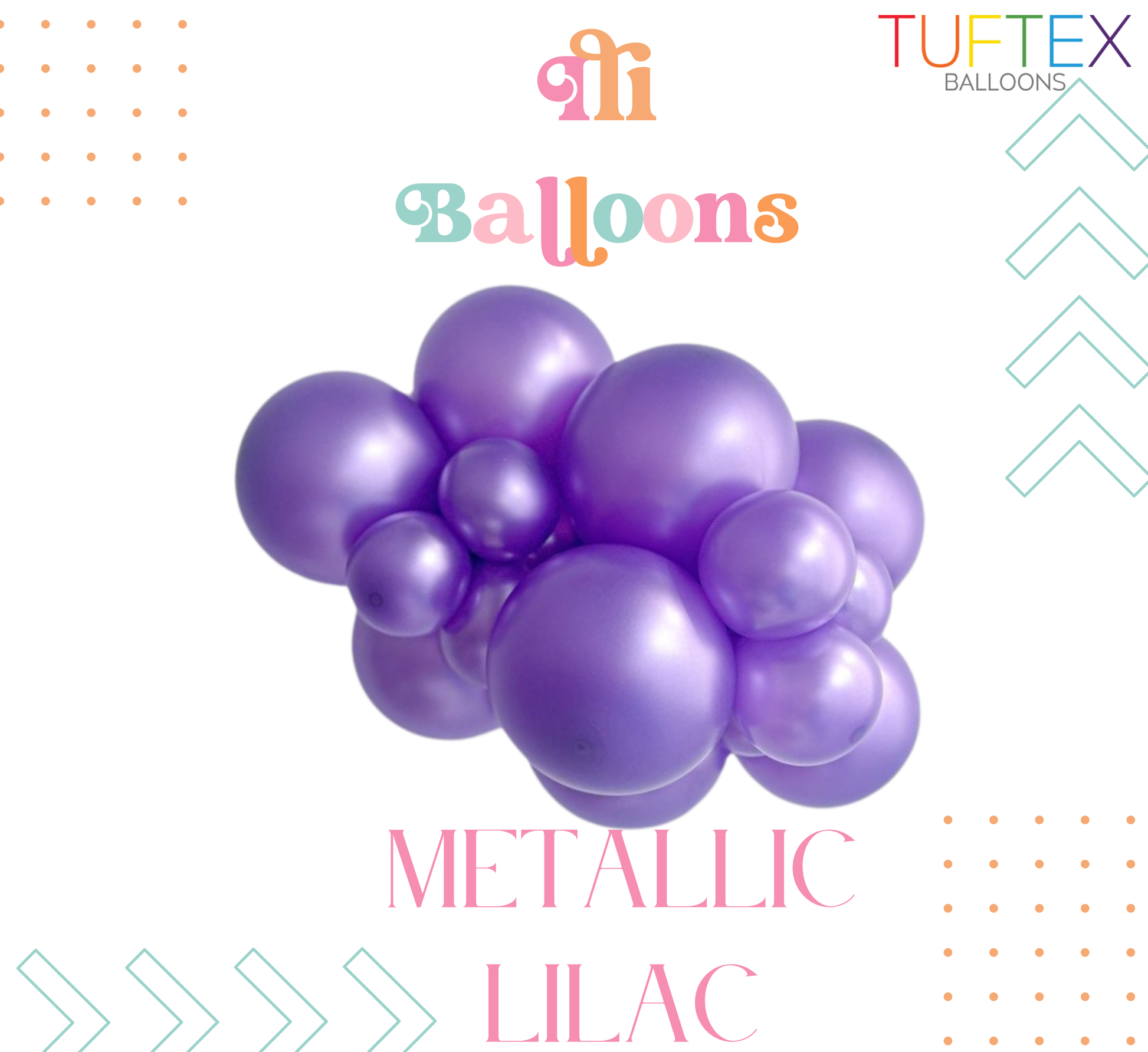 Tuftex Metallic Balloons