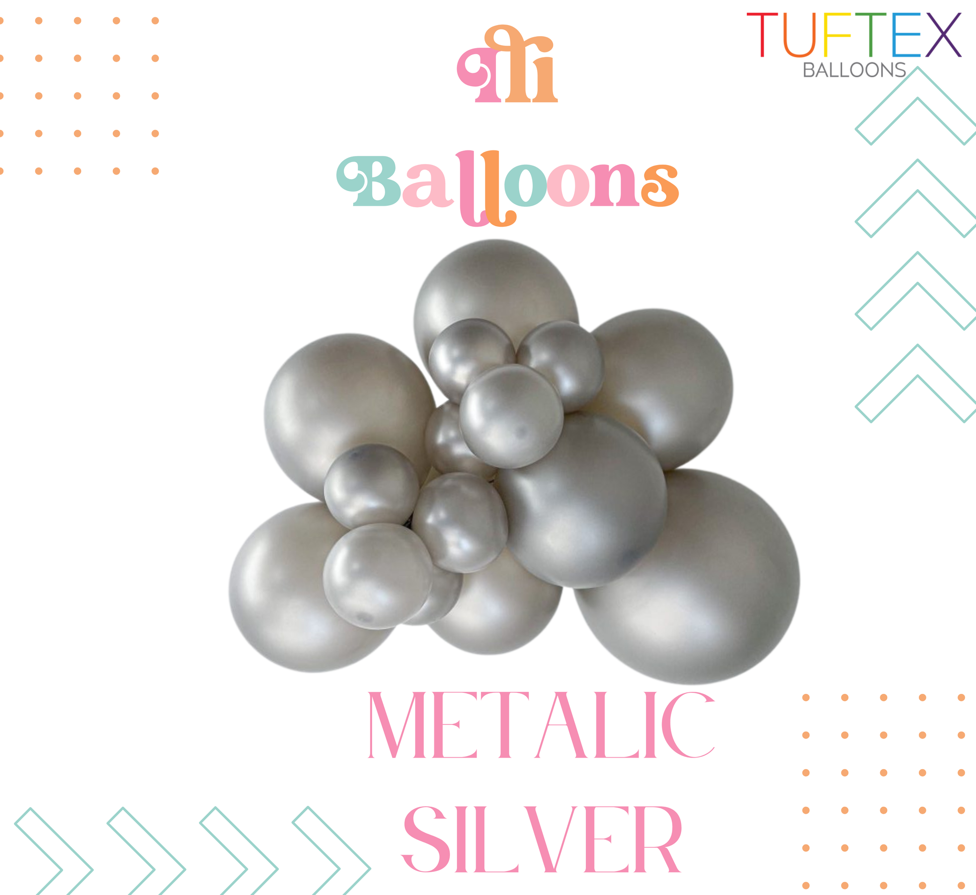 Tuftex Metallic Balloons